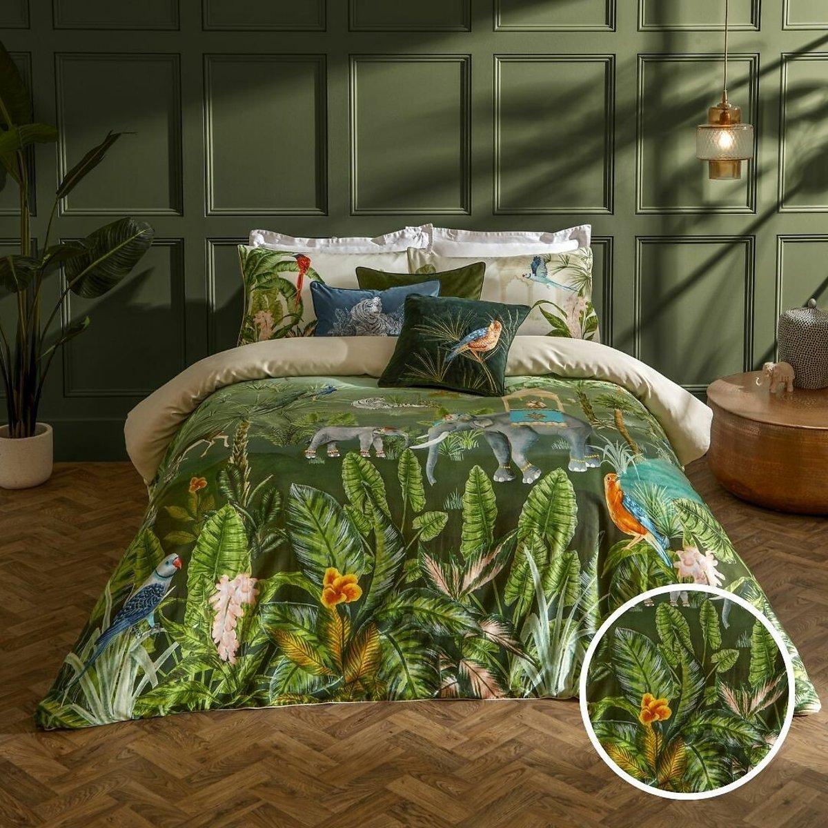 Odisha 100% Cotton Sateen Duvet Cover and Pillowcase Set – image 1