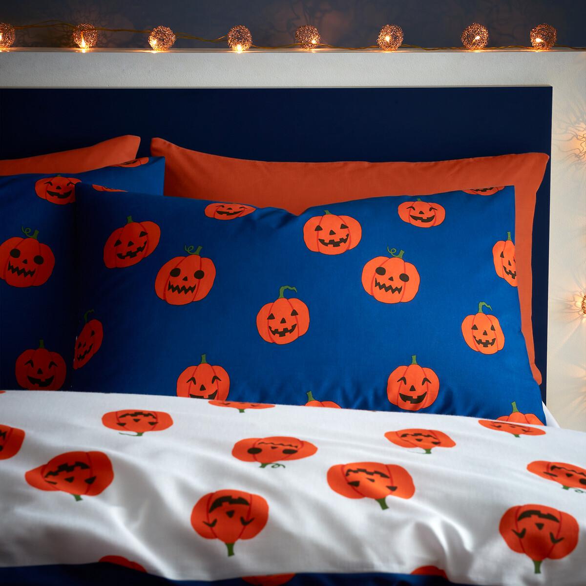 Halloween Pumpkins Duvet Cover and Pillowcase Set – image 5