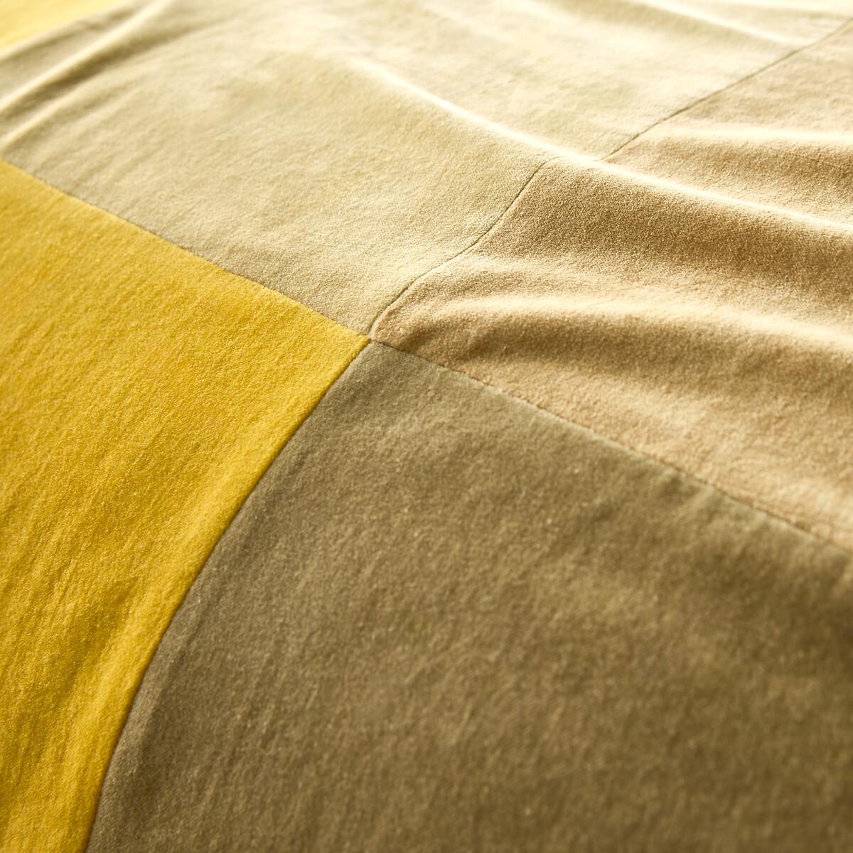 Tadeo Cotton Velvet Patchwork Quilt – image 3