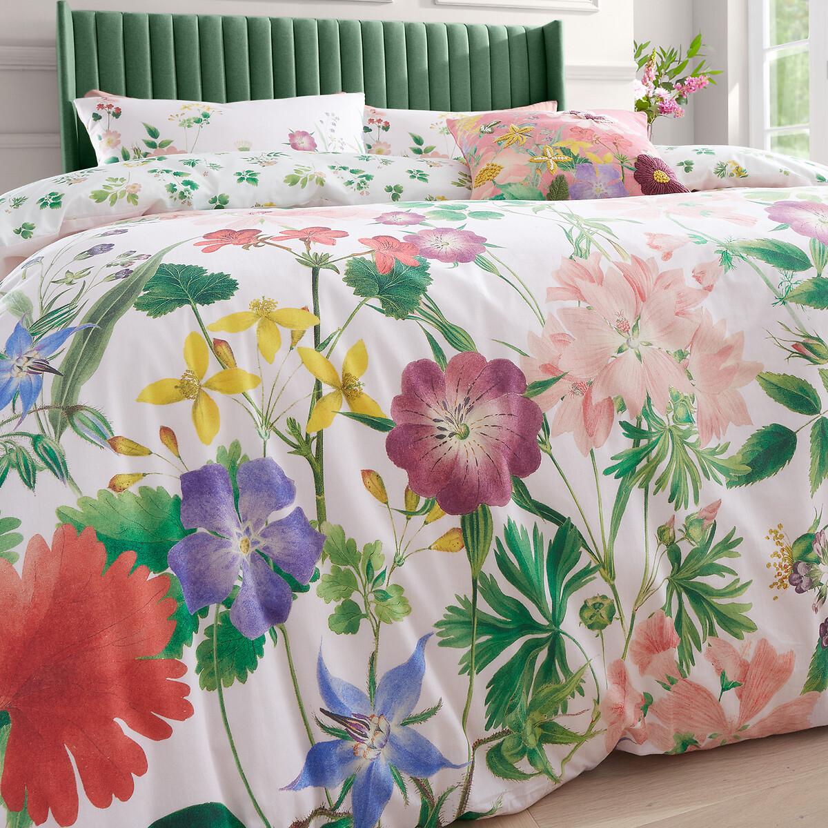 Cottage Meadow 100% Cotton Duvet Cover and Pillowcase Set – image 4