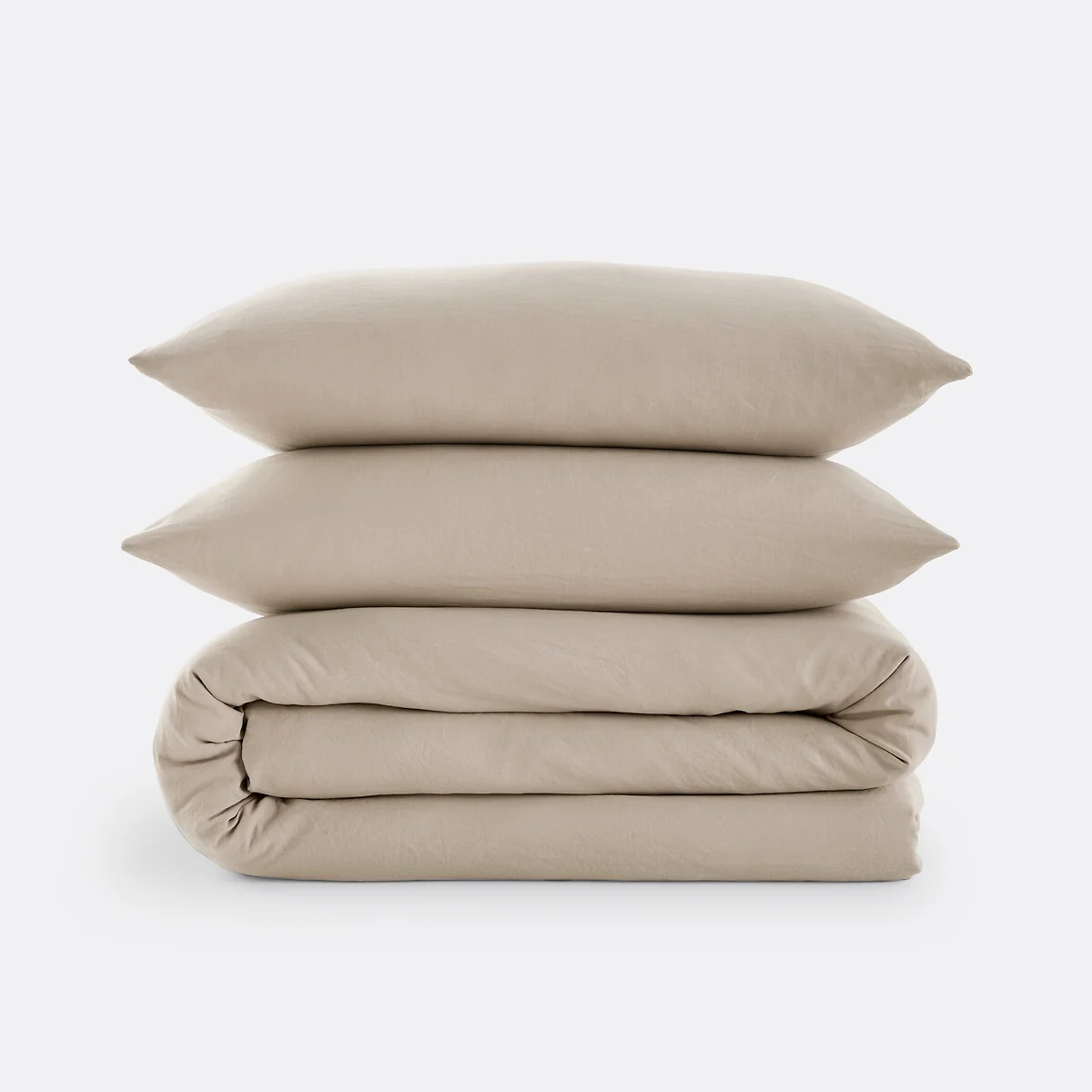 Washed Recycled Polyester Microfibre Bed Set – image 4