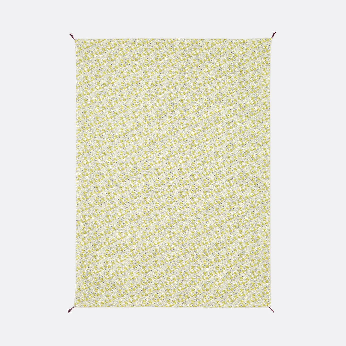 Malko Floral Print Cotton Voile Quilted Quilt – image 5