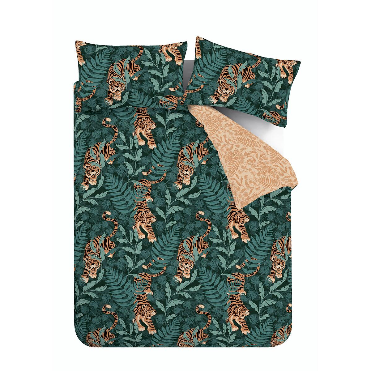 Tropic Tiger Leaf Duvet Cover and Pillowcase Set – image 5