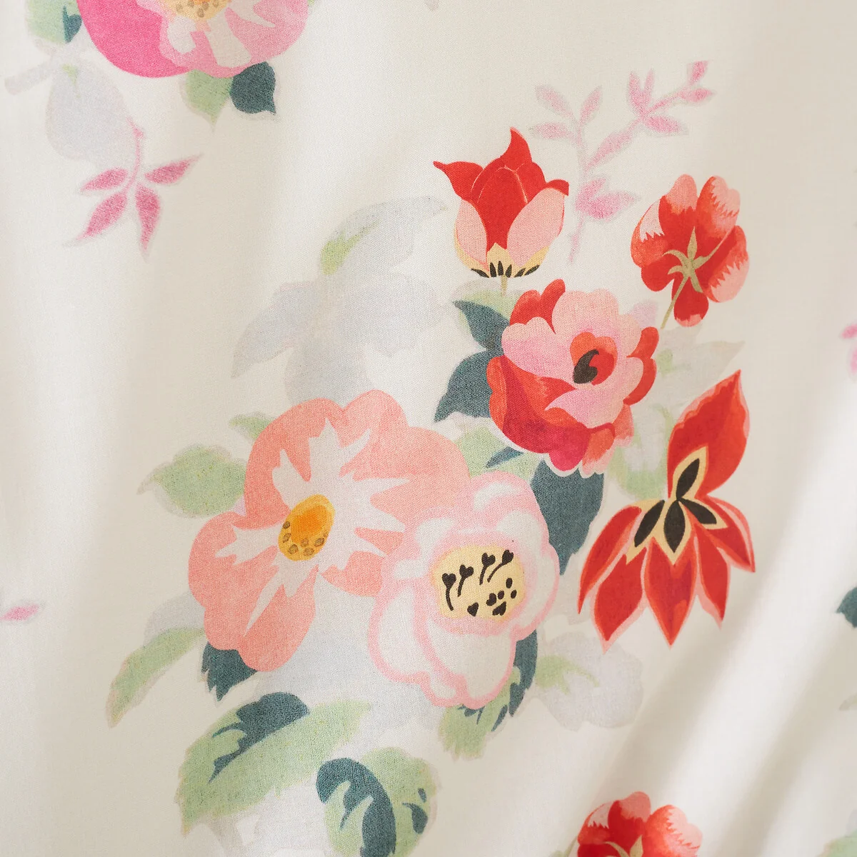 Floral Bunches Reversible Cotton Duvet Cover And Pillowcase Set – image 5