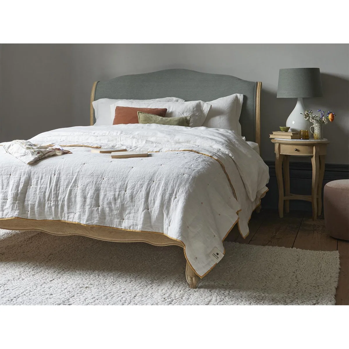 Dotty Quilt in Ochre – image 2