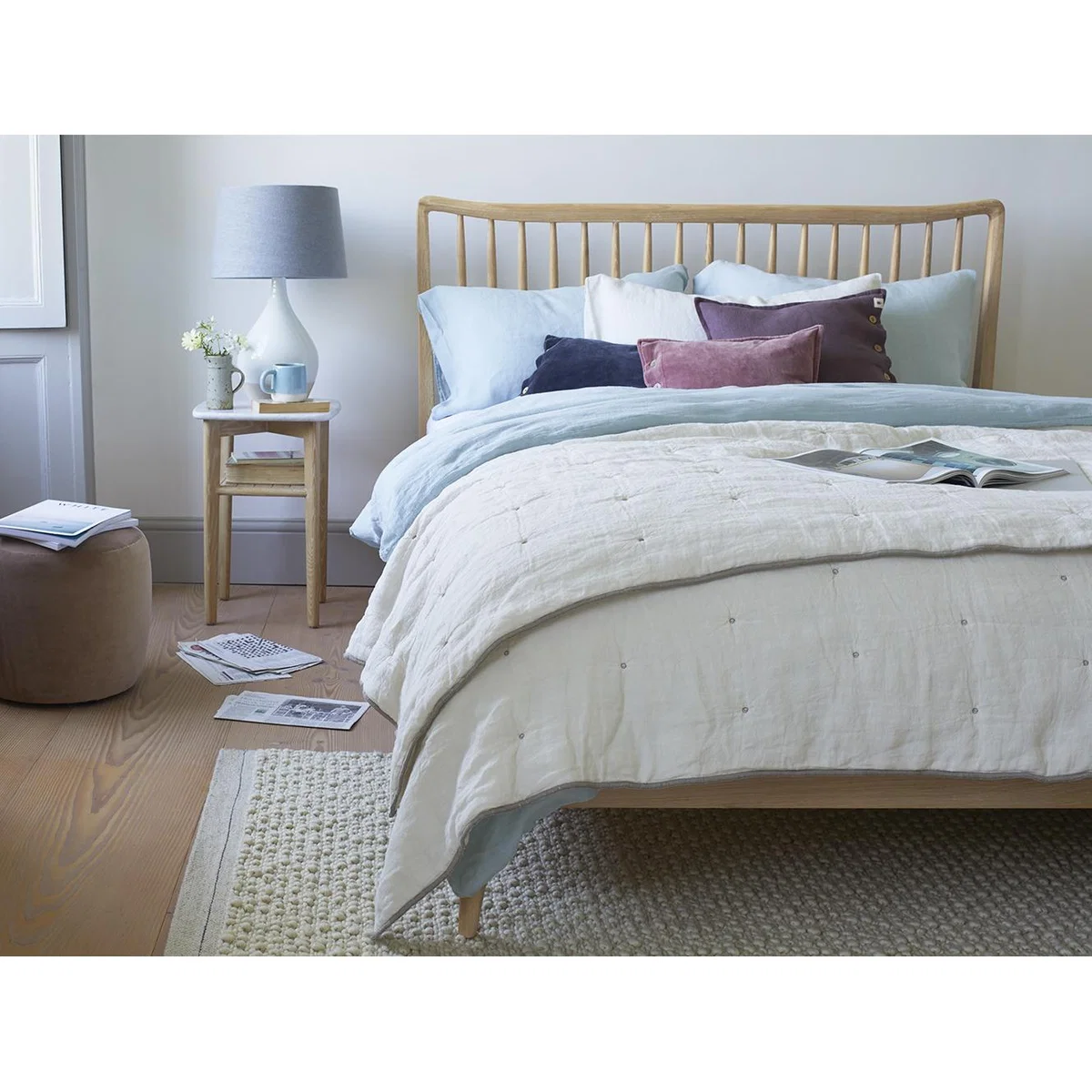 Dotty Quilt in Stone – image 2