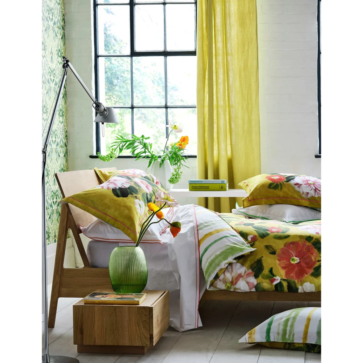 Designers Guild Pure Cotton Camellia Bedding Set Multi – image 5