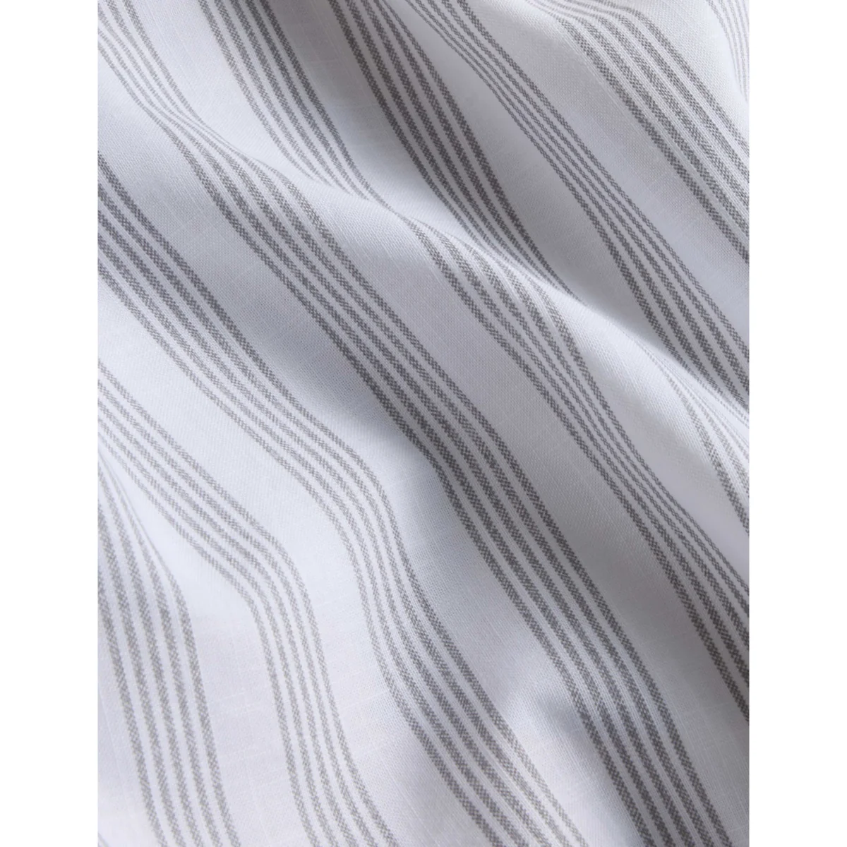 M&S Pure Cotton Narrow Stripe Ruffle Bedding Set Pink Mix – image 5
