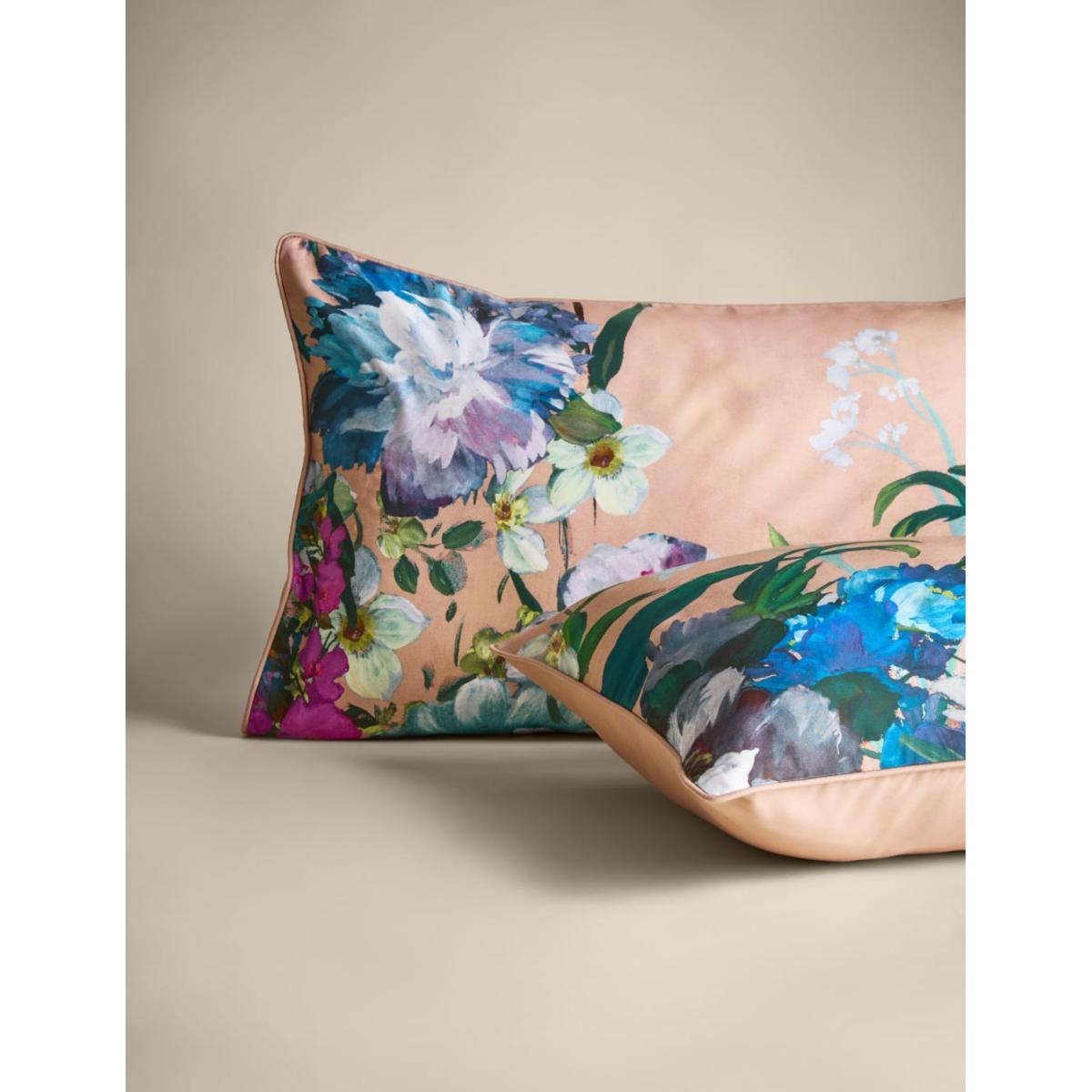 M&S Collection Sateen Wild Meadow Pink Bedding Set - 6FT - Pink Mix, Pink Mix – image 3