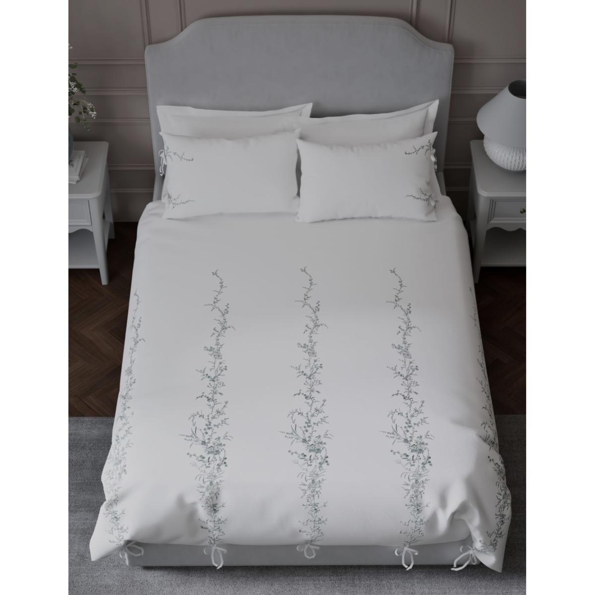 M&S Collection Pure Cotton Tamsin Trailing Blossom Bedding Set - 5FT - Honey Mix, Honey Mix,White Mix – image 5
