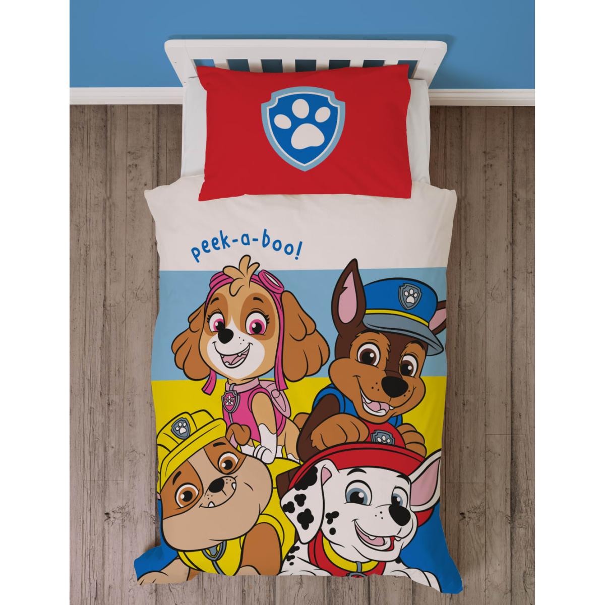PAW Patrol™ Cotton Blend Cot Bedding Set - TODDL - Multi, Multi – image 2