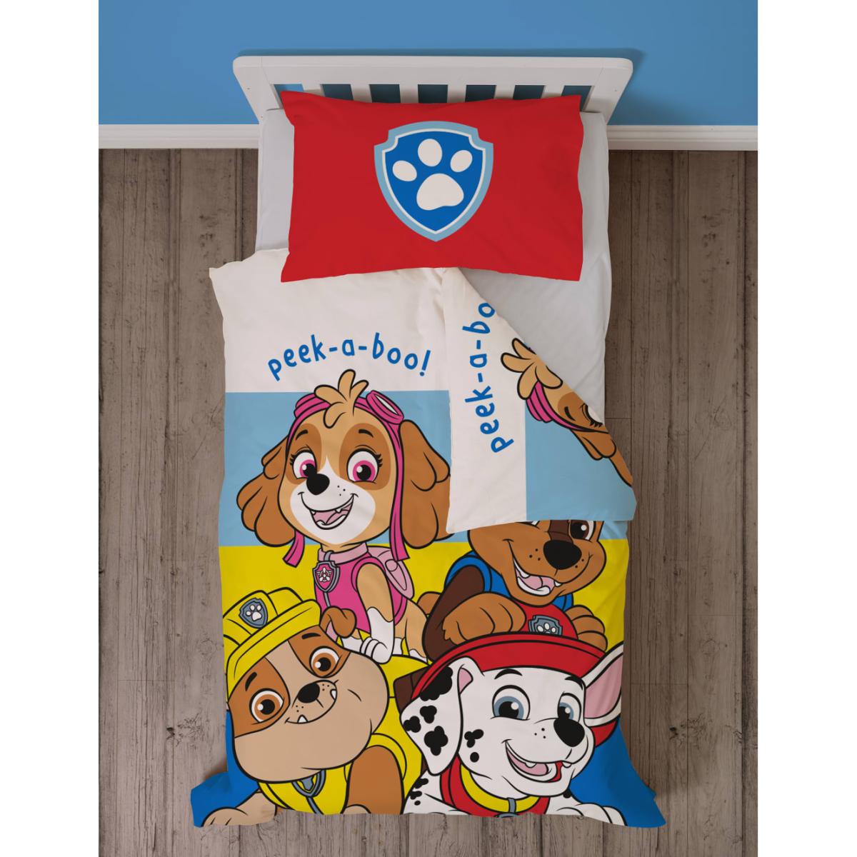 PAW Patrol™ Cotton Blend Cot Bedding Set - TODDL - Multi, Multi – image 3