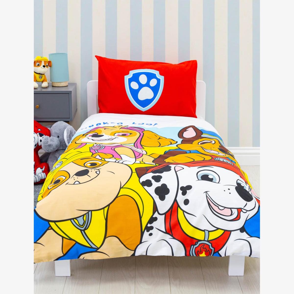 PAW Patrol™ Cotton Blend Cot Bedding Set - TODDL - Multi, Multi – image 1