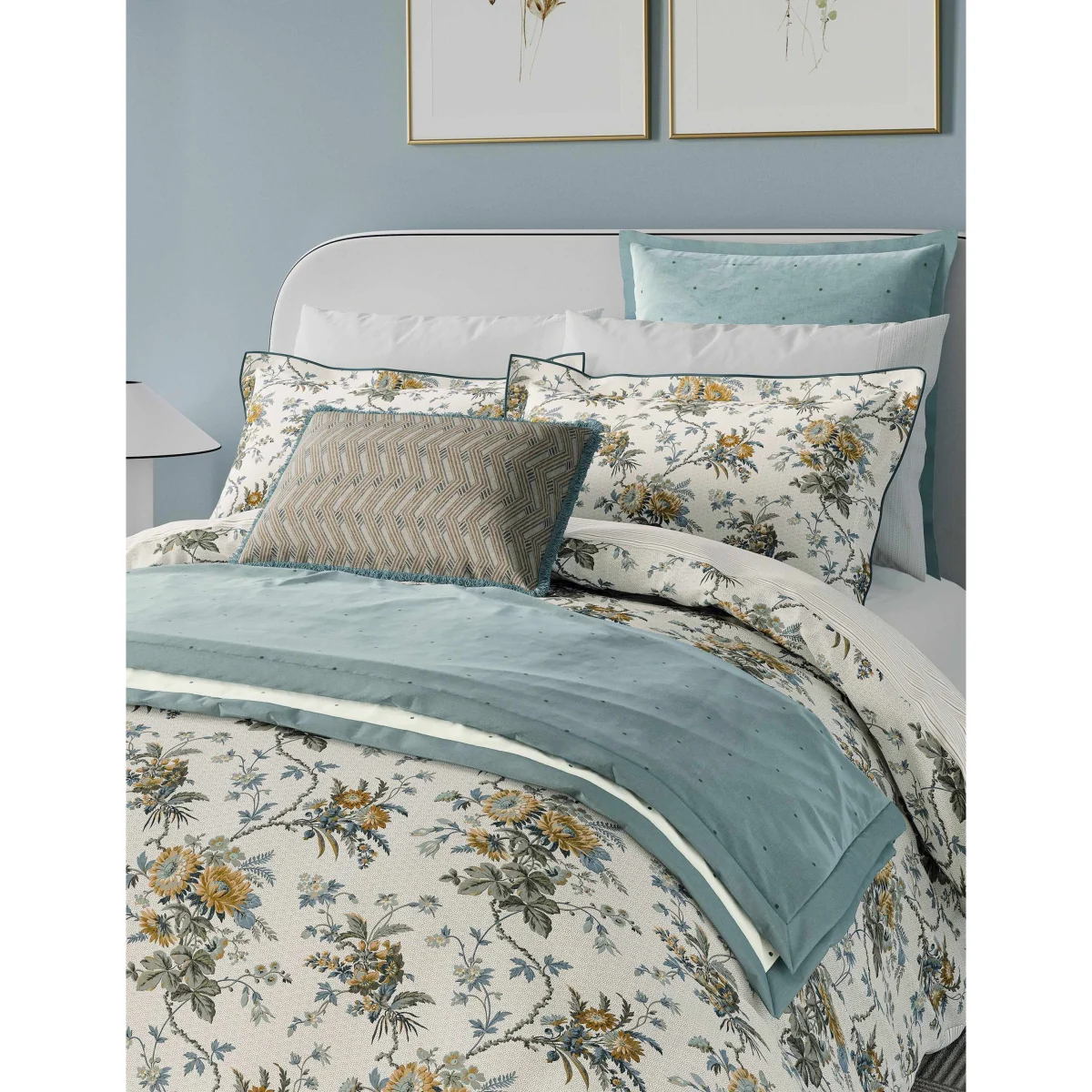 Bedeck of Belfast Pure Cotton Sybil Bedding Set Grey Mix – image 3