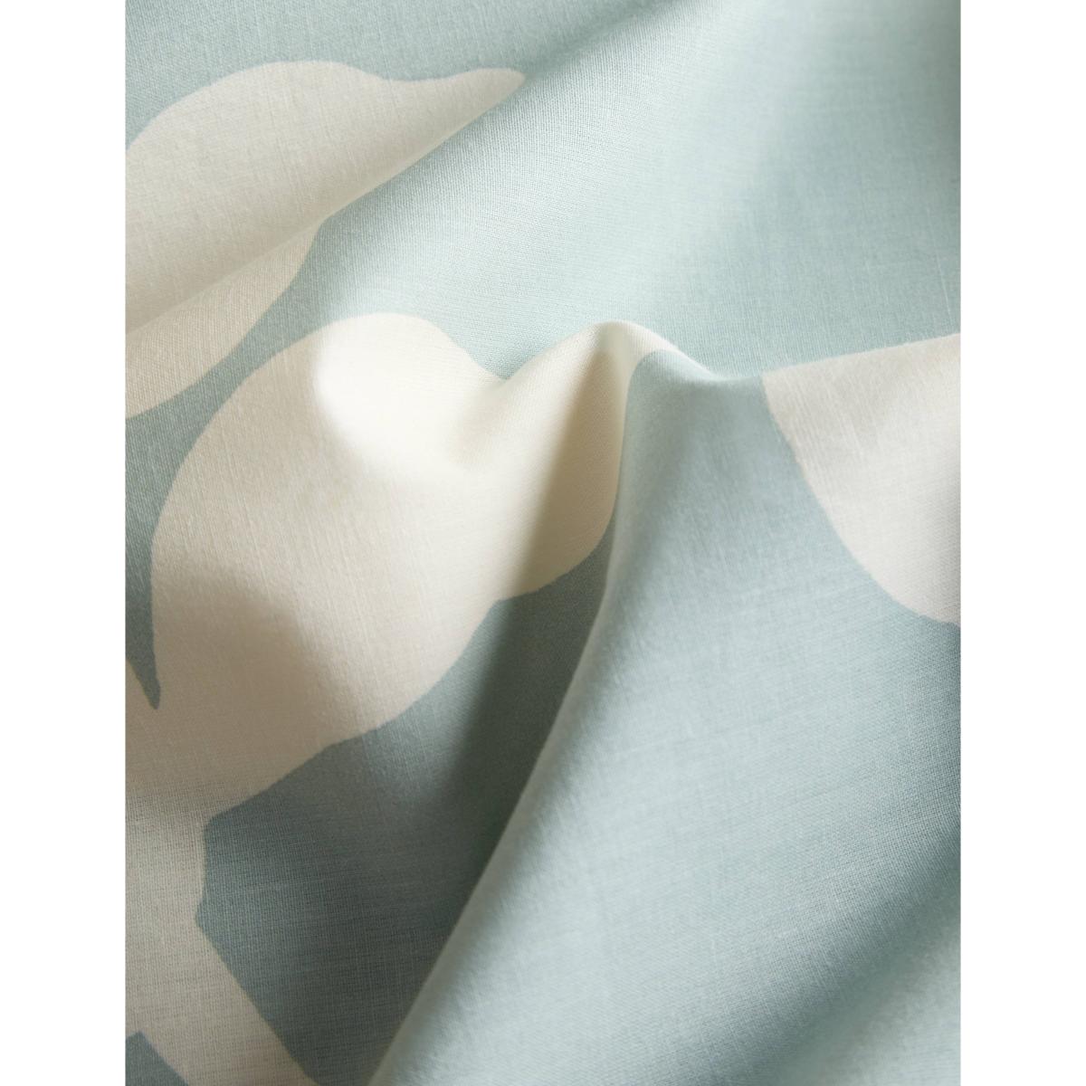 M&S Cotton Rich Silhouette Floral Bedding Set Duck Egg – image 4