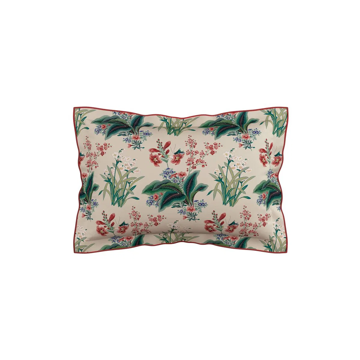 Sanderson Pure Cotton Sateen Enys Garden Bedding Set - 6FT - Green Mix, Green Mix – image 2