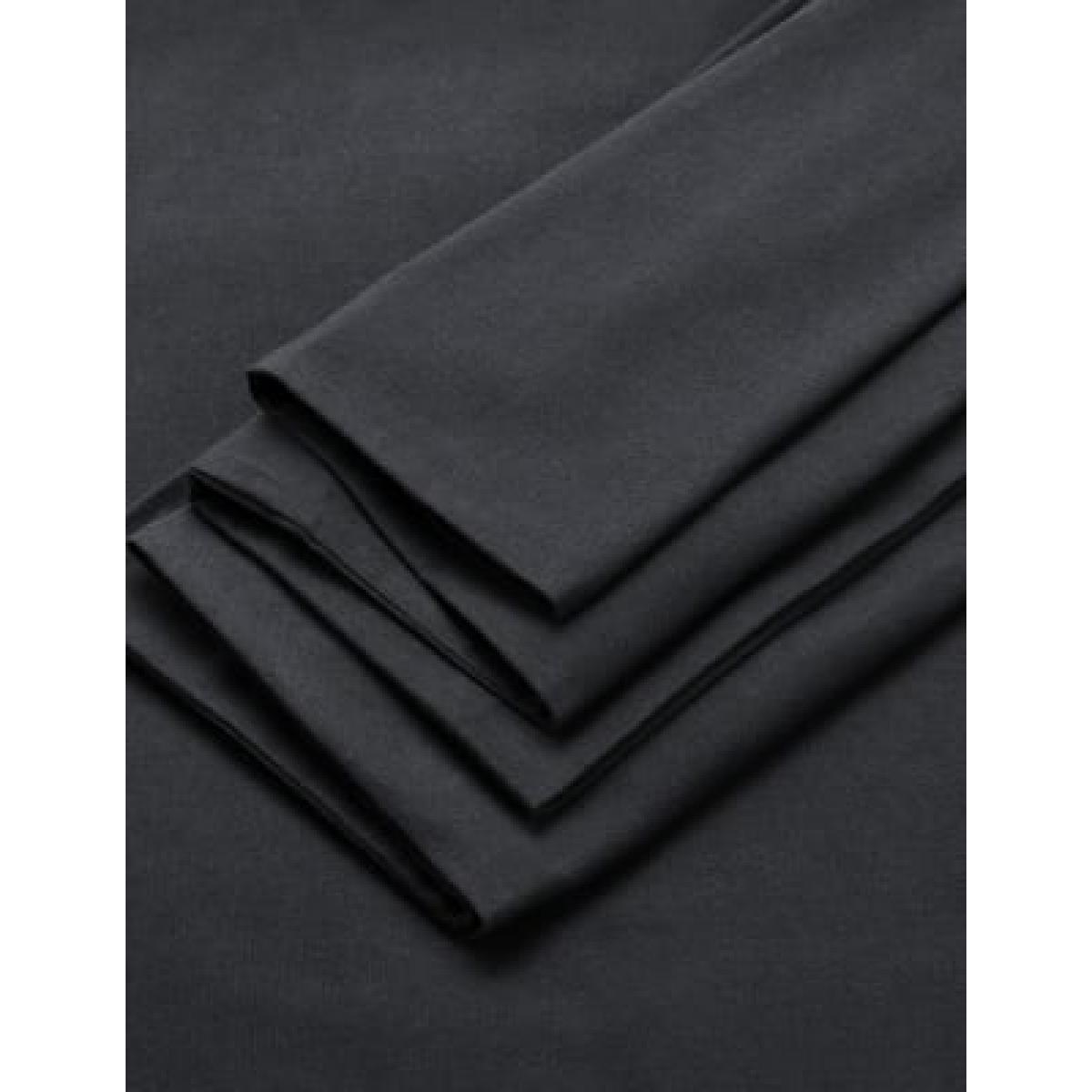 M&S Pure Brushed Cotton Bedding Set - 6FT - Midnight Navy, Midnight Navy,Chambray,Charcoal – image 2