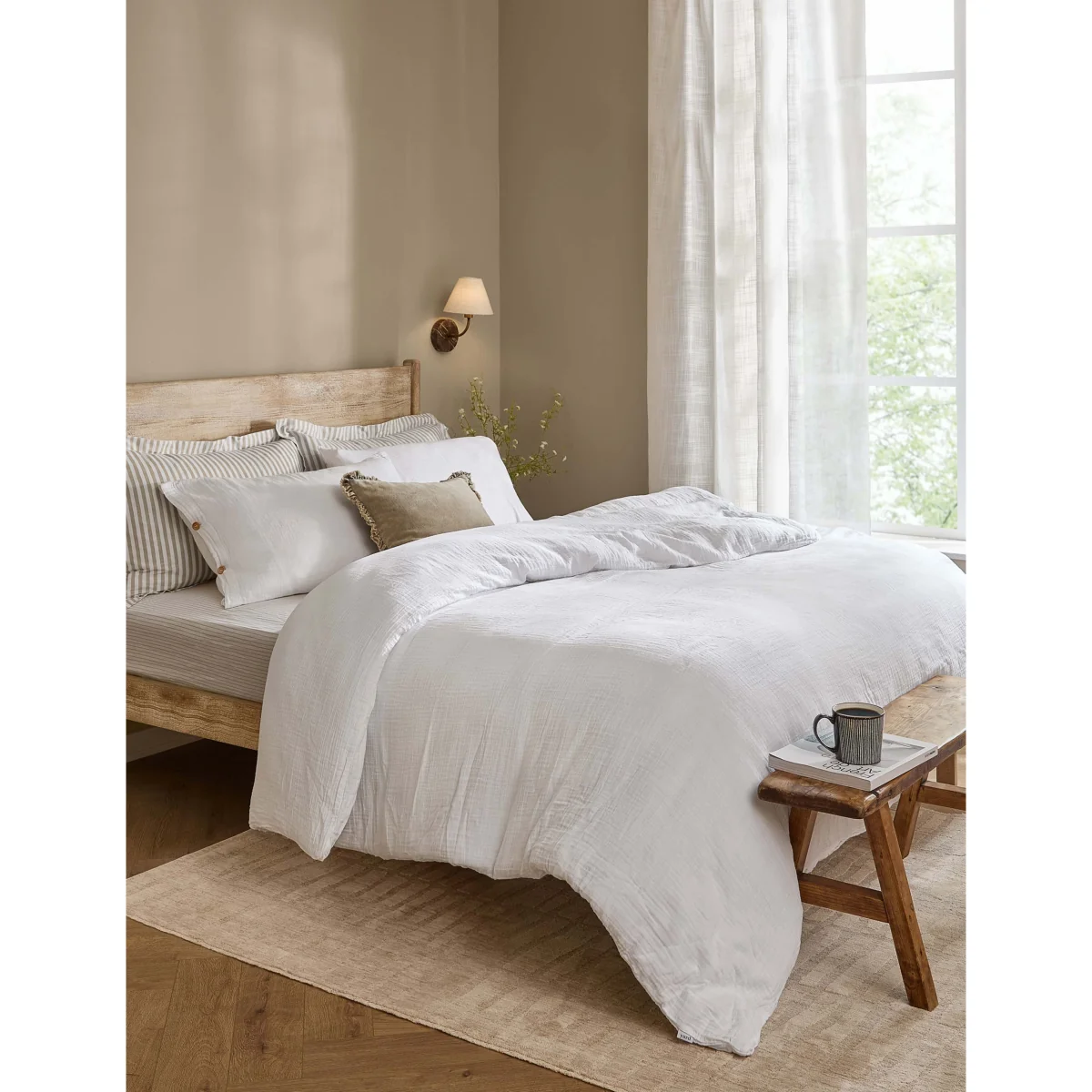 YARD Lark Pure Cotton Bedding Set Light Blue – image 2