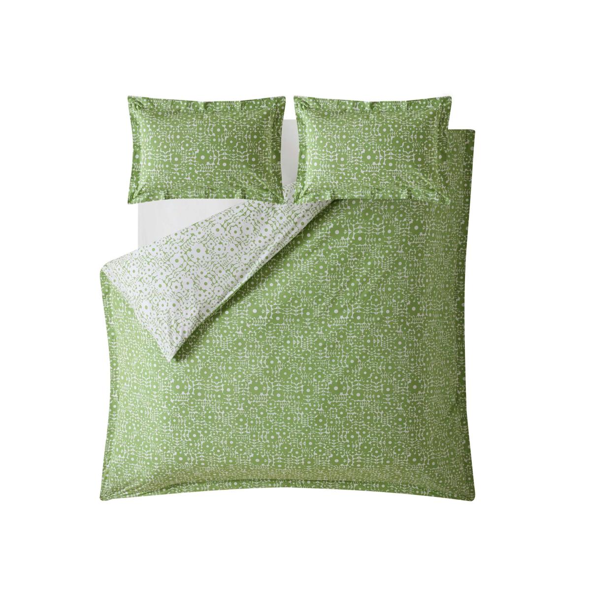 Orla Kiely Pure Cotton Criss Cross Stem Bedding Set Green Mix – image 2
