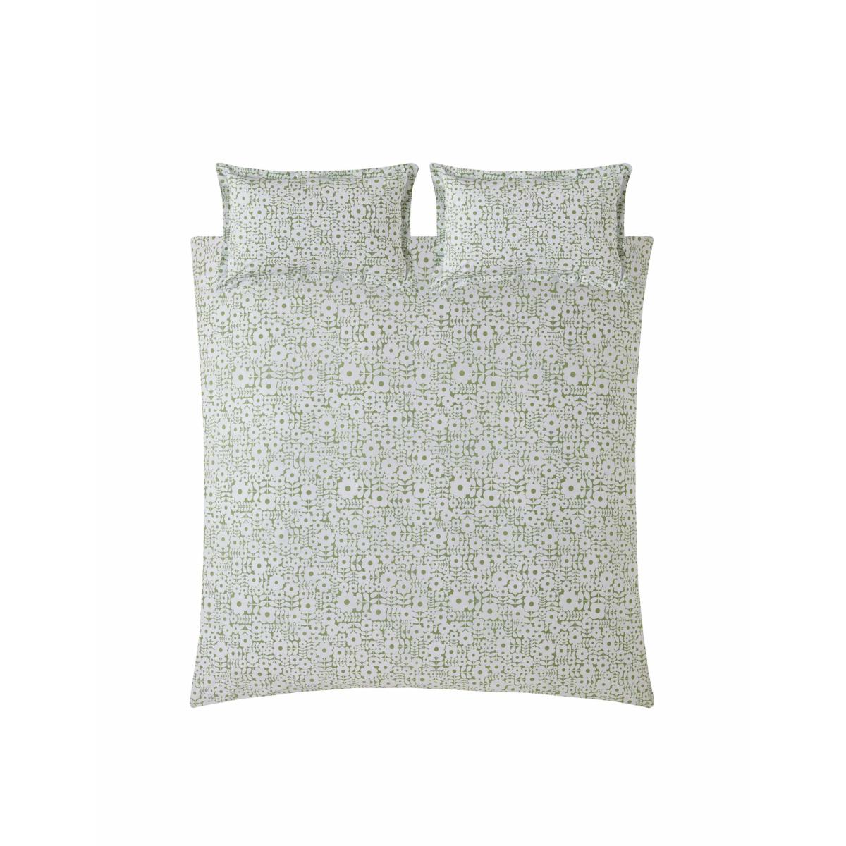 Orla Kiely Pure Cotton Criss Cross Stem Bedding Set Green Mix – image 4