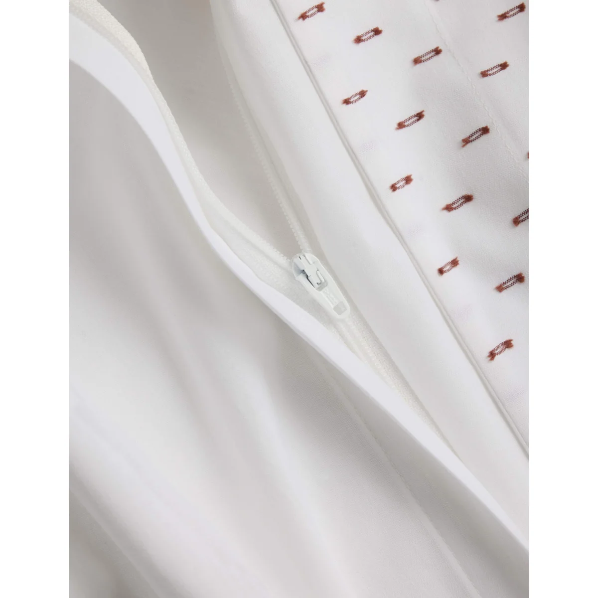 M&S Pure Cotton Oxford Edge Dobby Bedset Chestnut – image 5