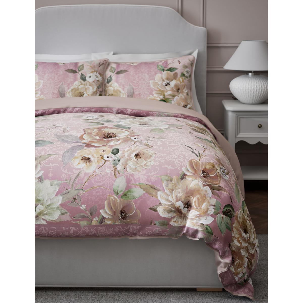M&S Sateen Emilie Enchanted Bedding Set - 6FT - Pink Mix, Pink Mix – image 3