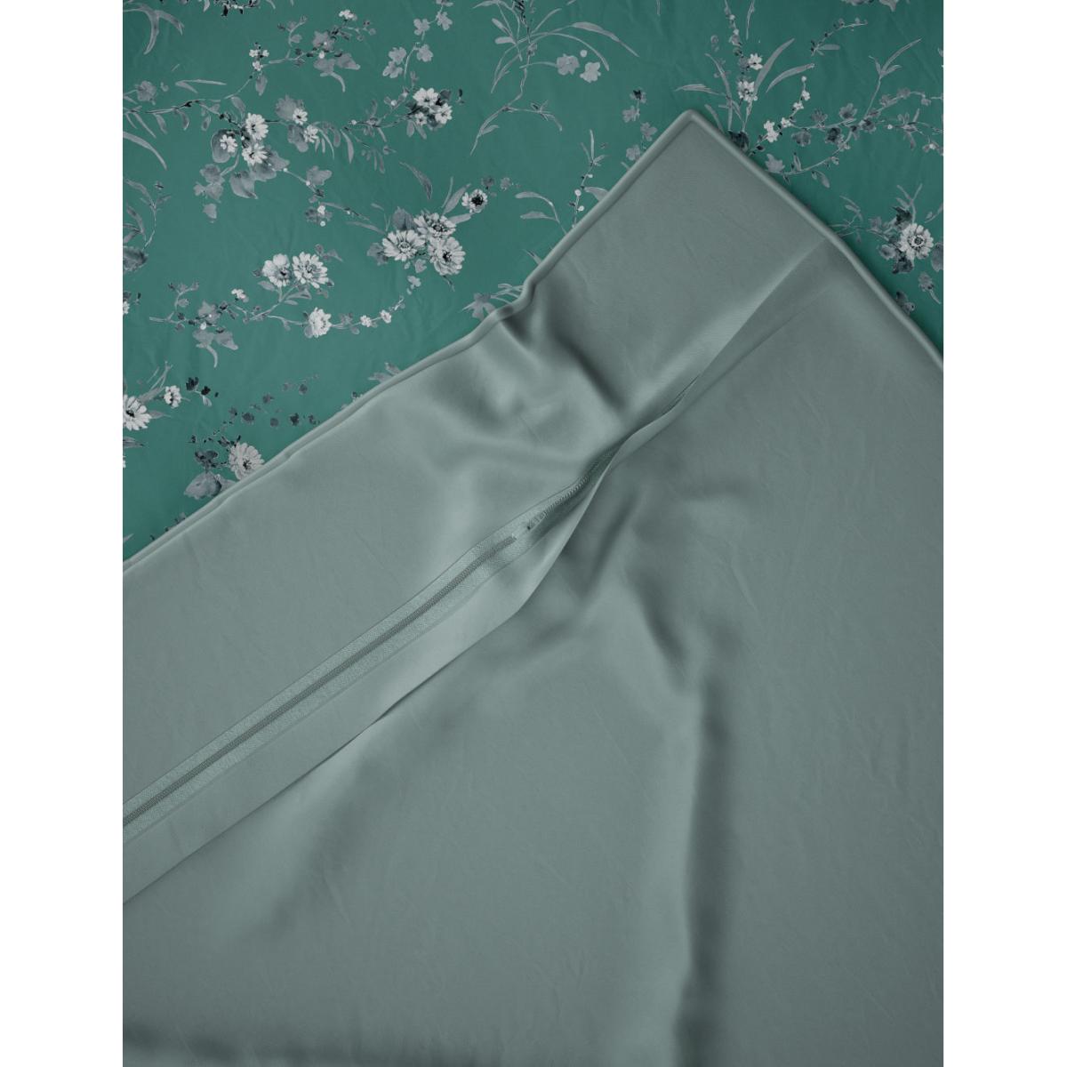M&S Pure Cotton Sateen Fleur Foliage Bedding Set - SGL - Teal Mix, Teal Mix – image 4