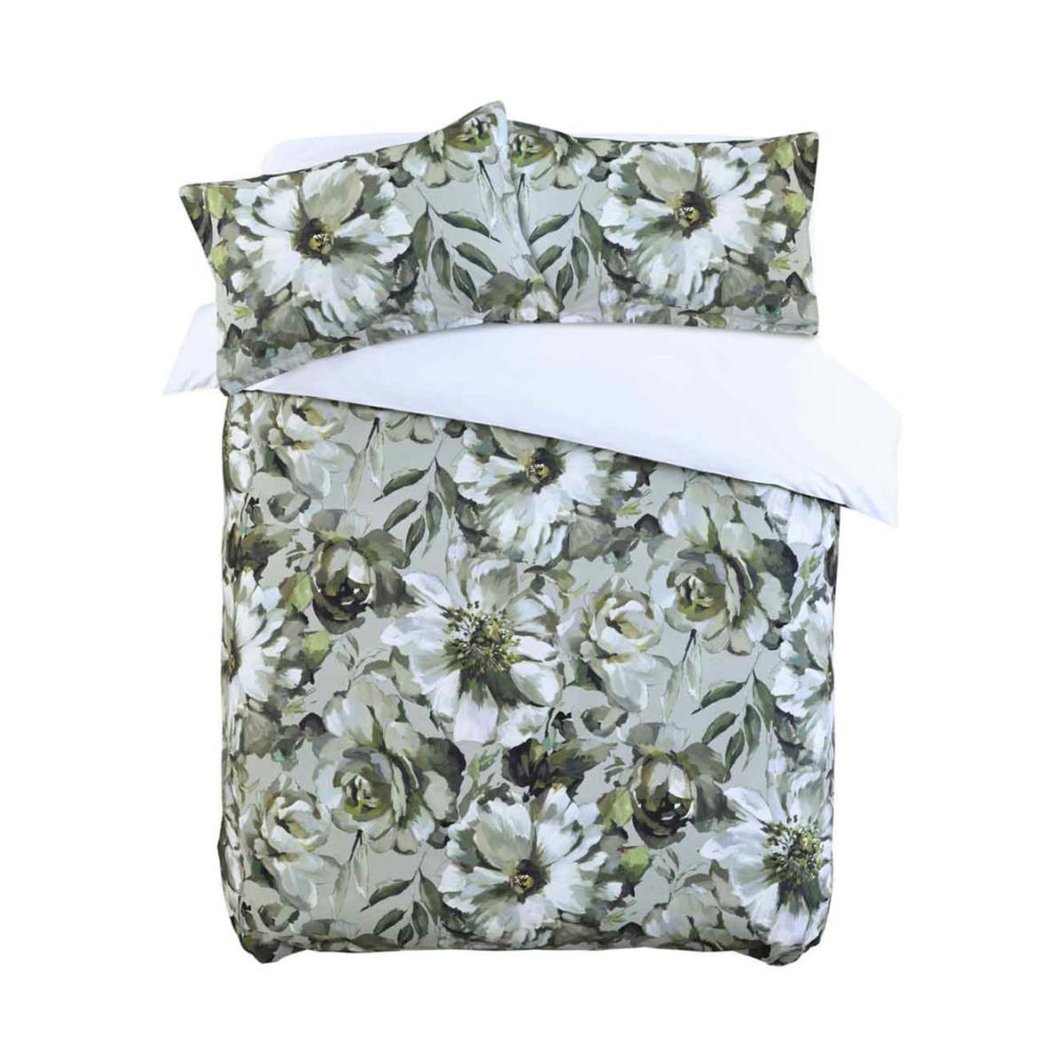 Mm Linen Pure Cotton Sateen Mara Floral Bedding Set - DBL - Multi, Multi – image 4