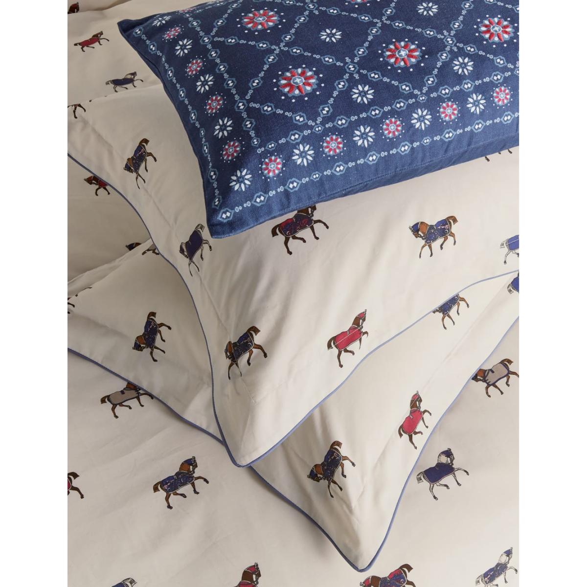 Joules Pure Cotton Dressage Horses Bedding Set - 6FT - Cream Mix, Cream Mix – image 4