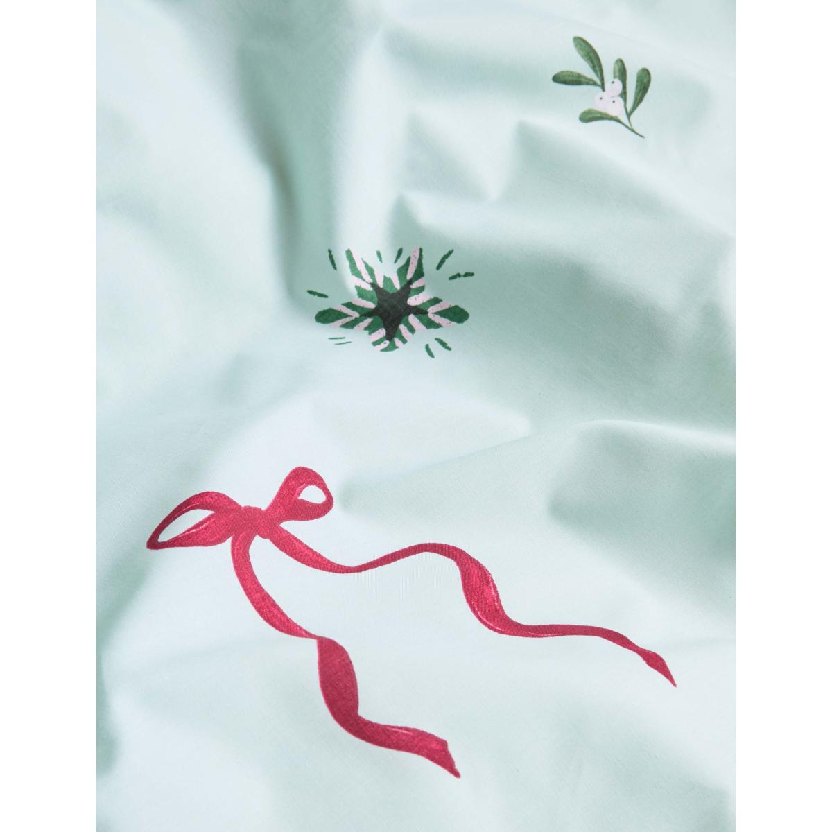 M&S Cotton Blend Reversible Nutcracker Bedding Set Green Mix – image 5