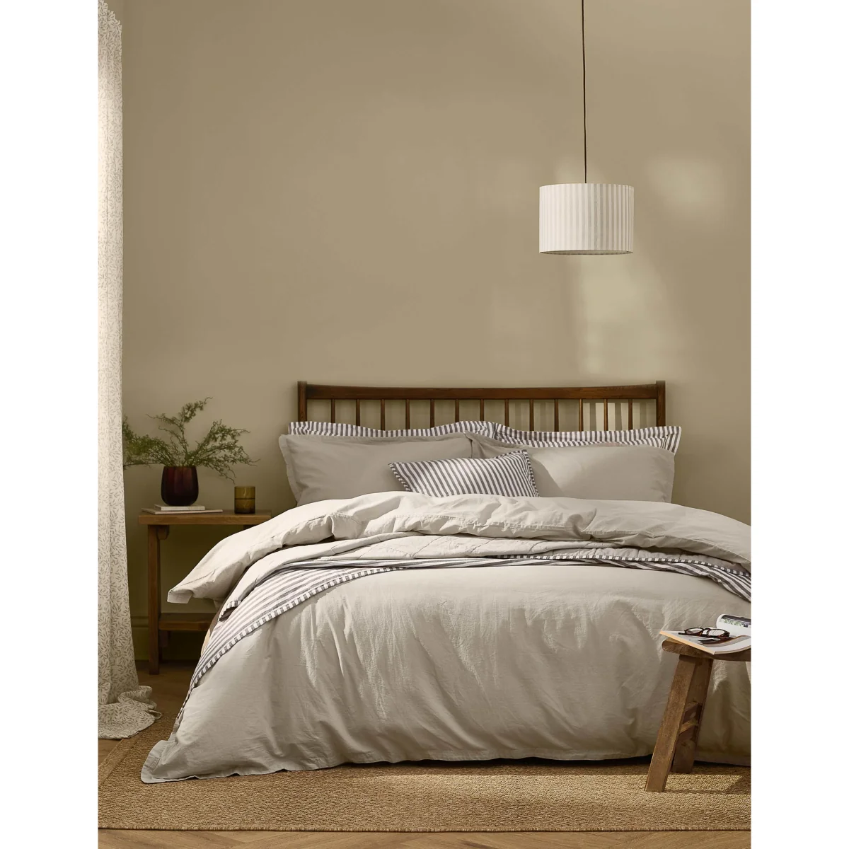 YARD Pure Cotton Percale Hebden Bedding Set White – image 2