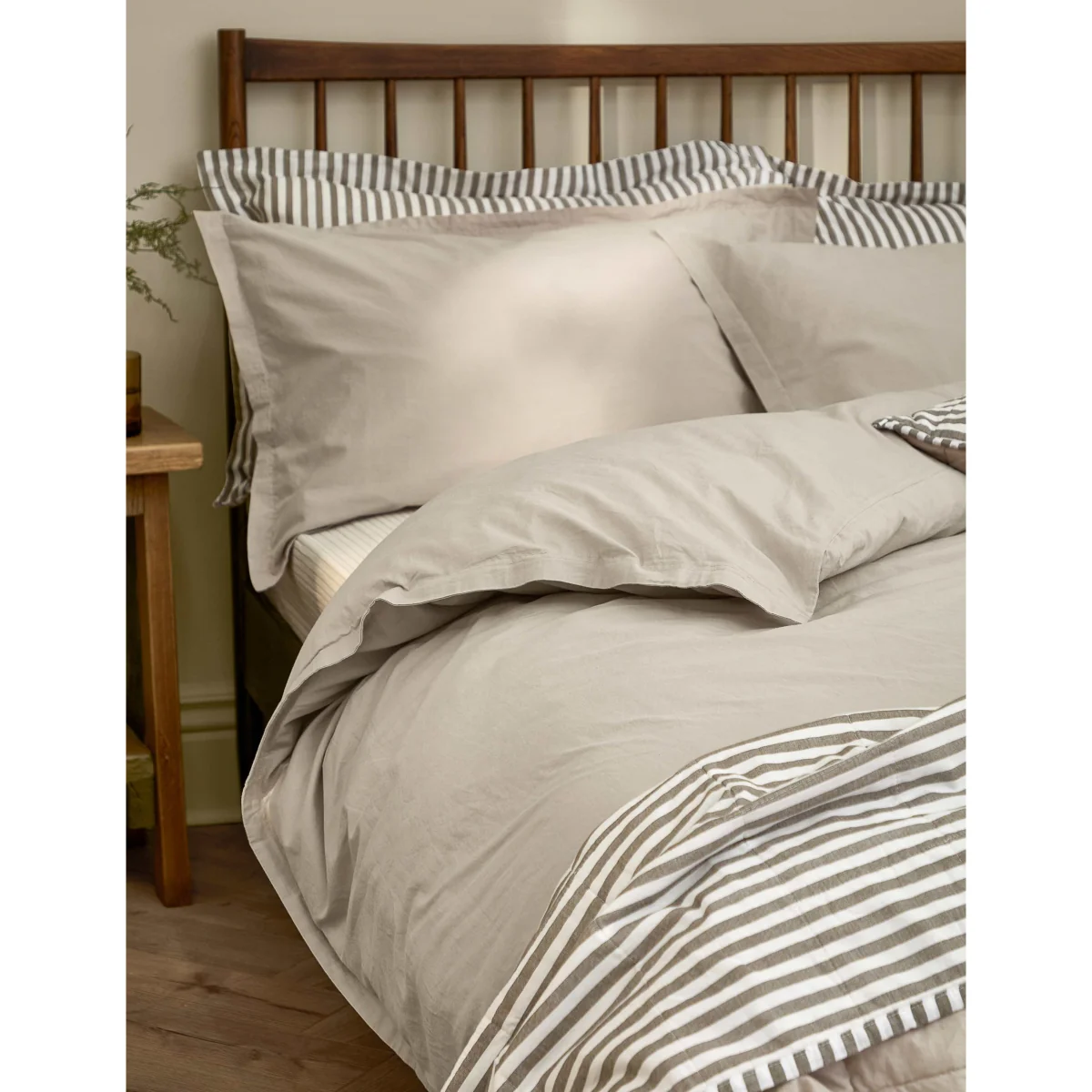 YARD Pure Cotton Percale Hebden Bedding Set White – image 4