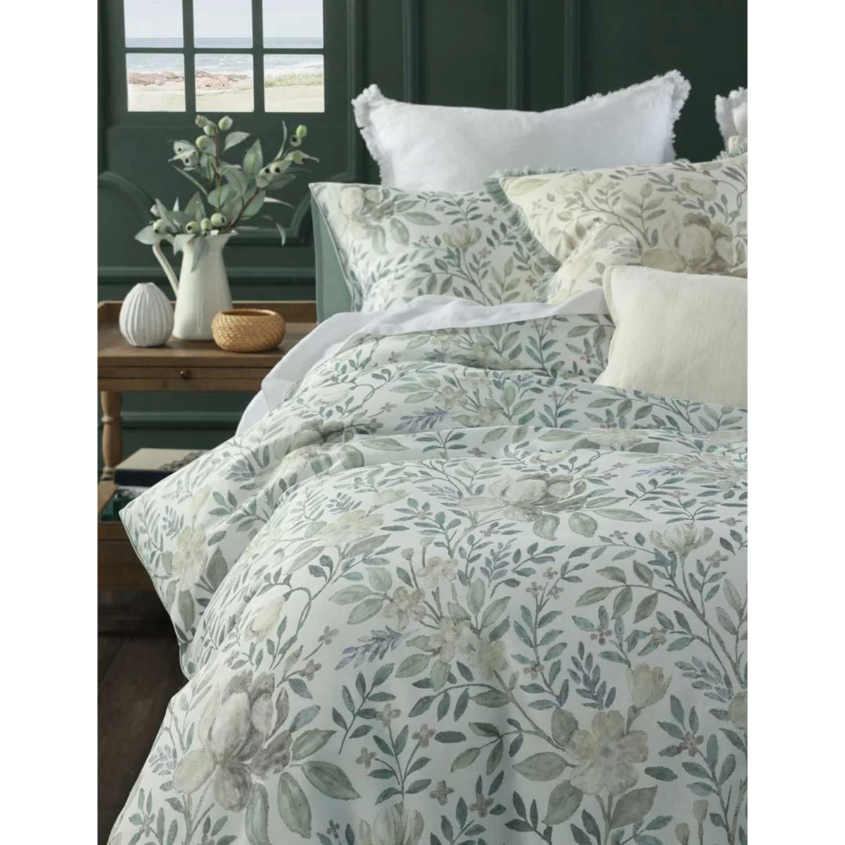 MM Linen Pure Cotton Whisper Bedding Set Medium Grey Mix – image 3