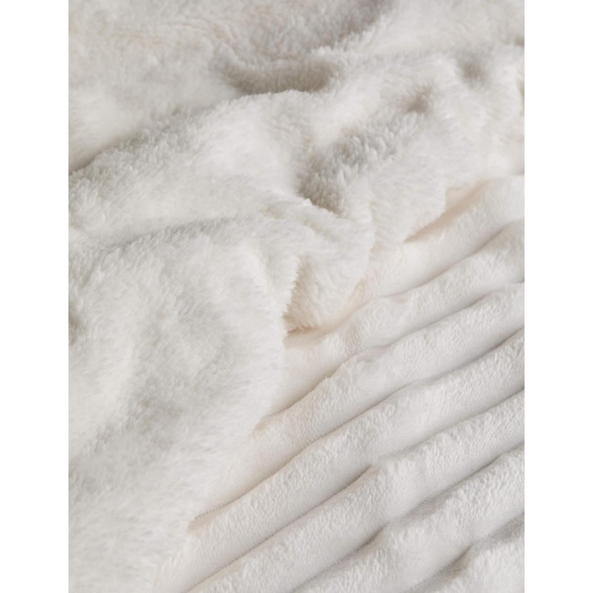 M&S Collection Cloud Fleece Striped Bedding Set - SKING - Neutral, Navy,Grey,Cream,Neutral – image 4