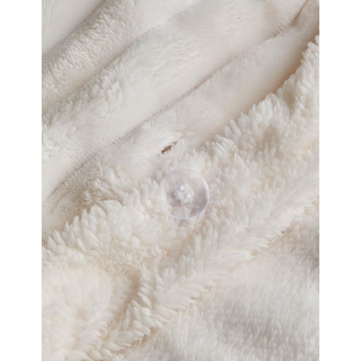 M&S Collection Cloud Fleece Striped Bedding Set - SKING - Neutral, Navy,Grey,Cream,Neutral – image 5