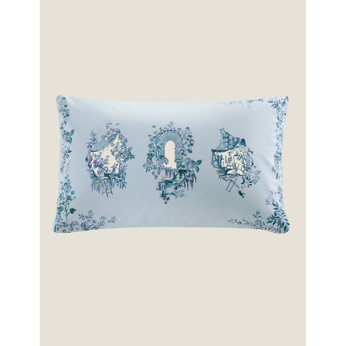 Cath Kidston Pure Cotton 30 Years Toile Bedding Set - DBL - Pale Blue, Pale Blue – image 5
