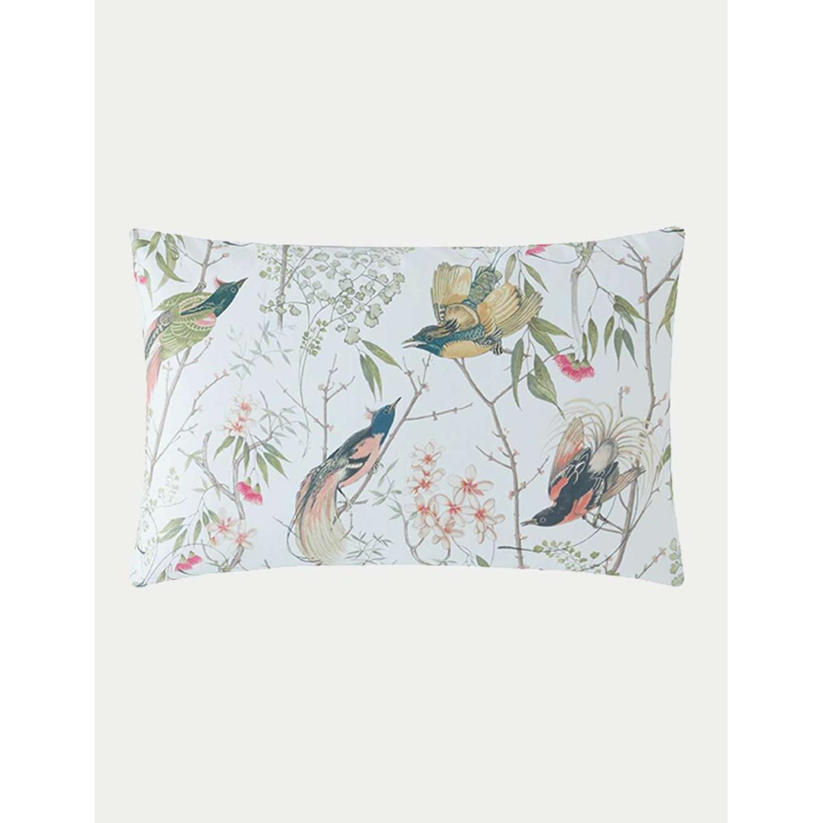 Graham & Brown Pure Cotton Sateen Clavering Birds Bedding Set - DBL - Light Green, Light Green – image 4