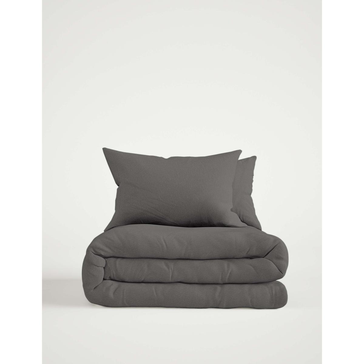 M&S Pure Brushed Cotton Bedding Set Duck Egg – image 3