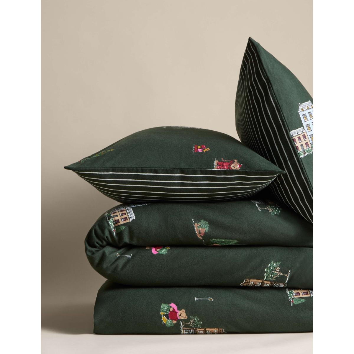 Spencer Bear™ Pure Cotton Spencer Bear™ Christmas Bedding Set Green Mix – image 2