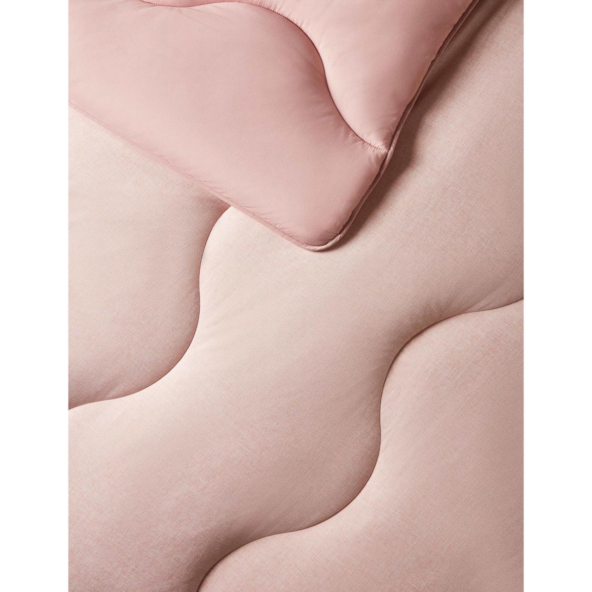 Night Lark Soft Weave 10.5 Tog Coverless Duvet Set Light Pink – image 4