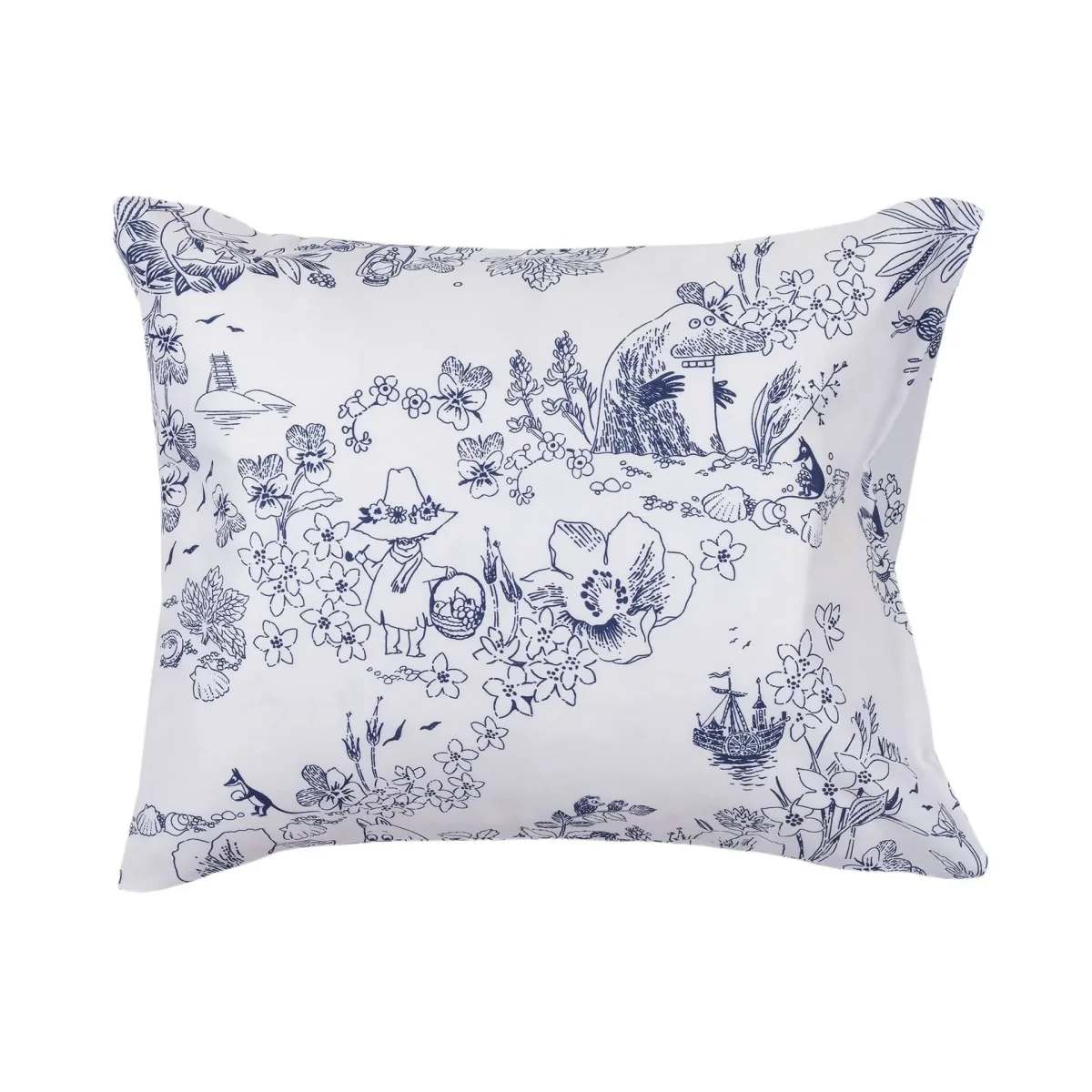 Moomin Arabia Mumin Haru bedding set Blue 150x210 cm – image 2