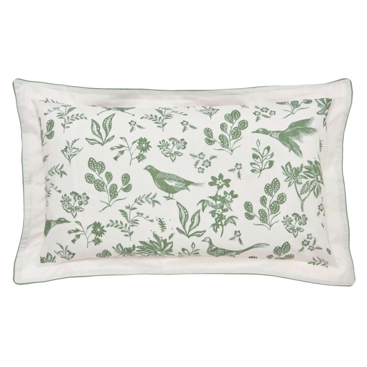 Joules Festival Pheasants Duvet Set - Green - Single – image 6