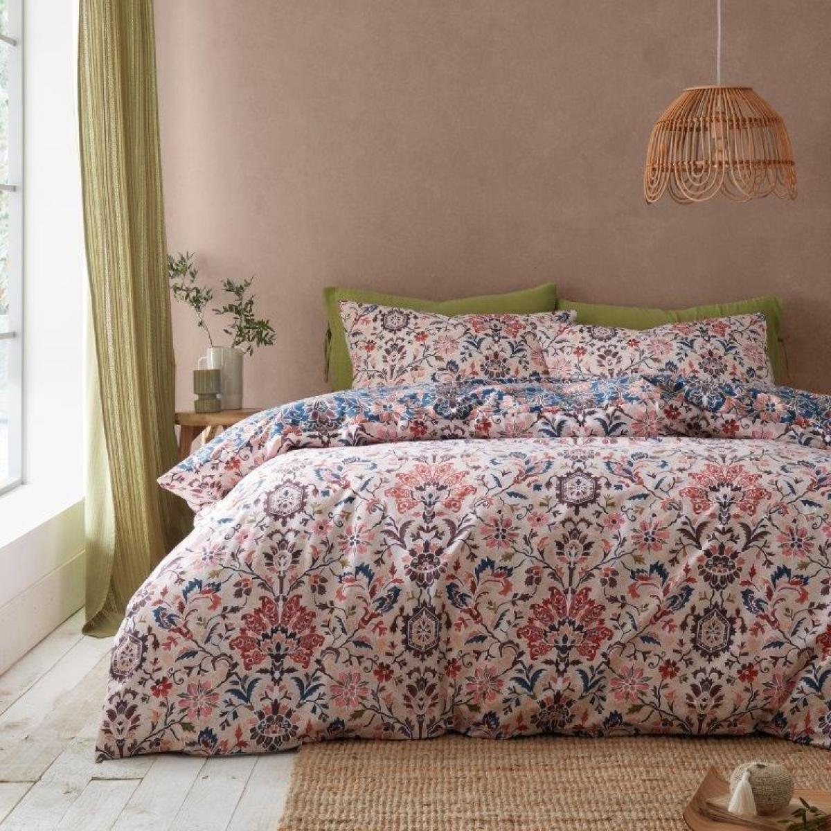 Pineapple Elephant Keera Floral Duvet Set - Navy - Single – image 2