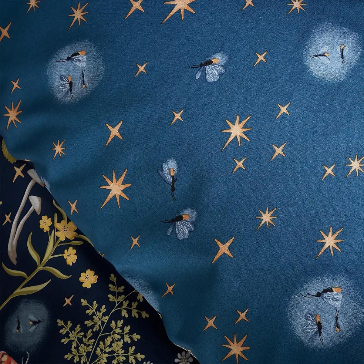 Catherine Lansfield Enchanted Twilight Duvet Set - Navy - Double In Burnt Orange – image 4