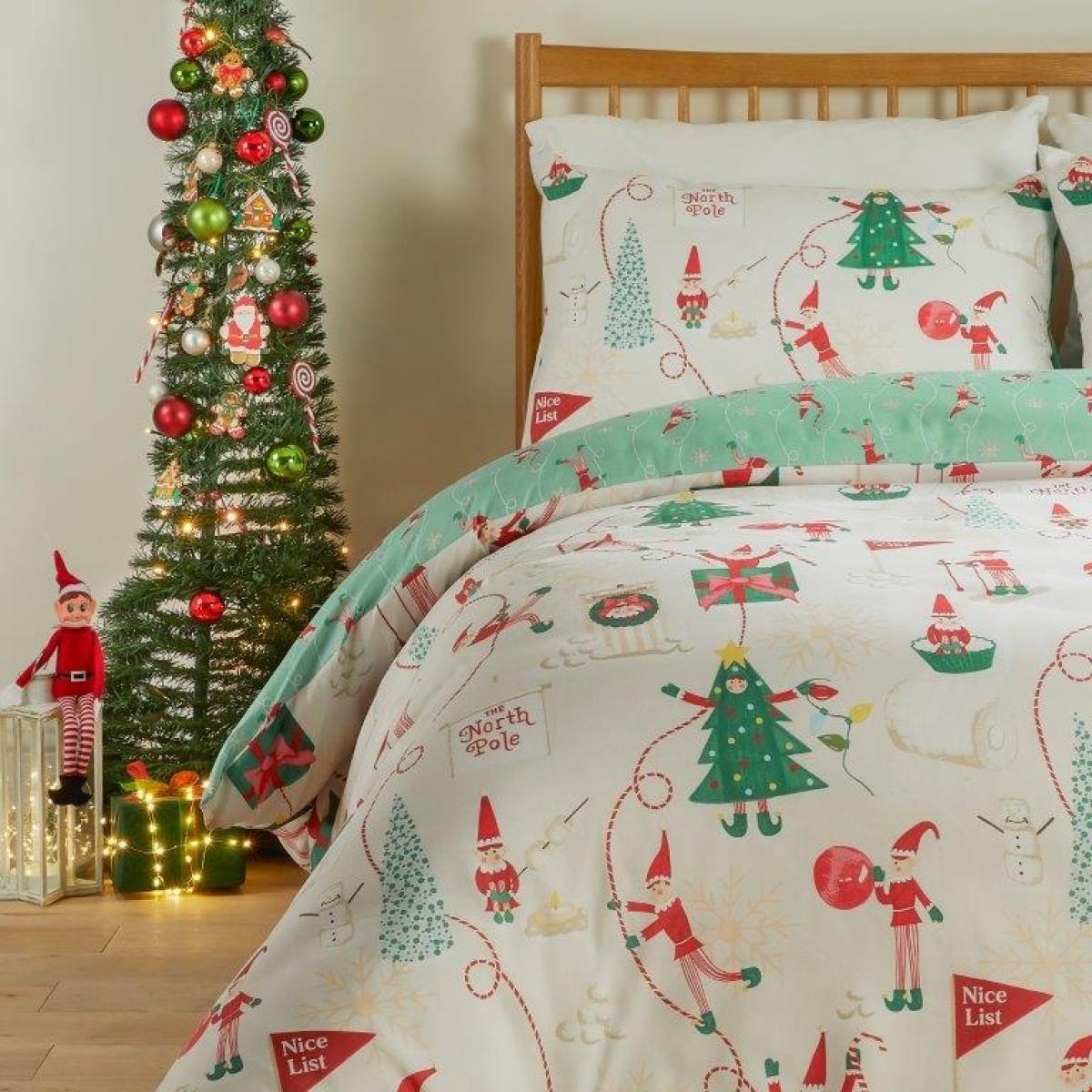 Duvet Day Elfie Duvet Set - Cream/Mint - Double – image 2