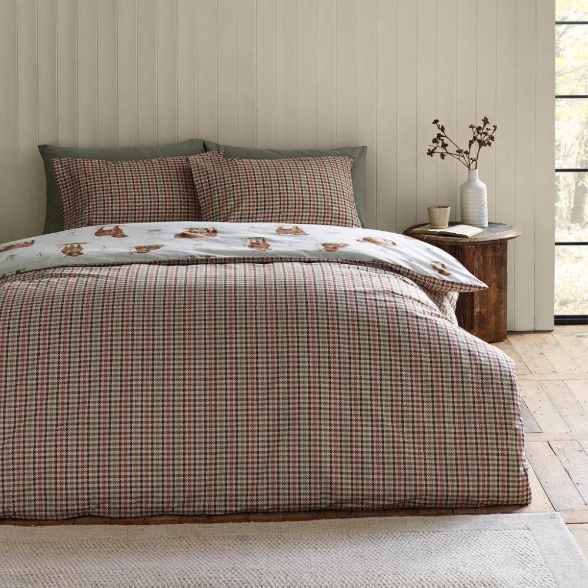 Catherine Lansfield Angus Highland Cow Duvet Set - Natural - Single – image 2
