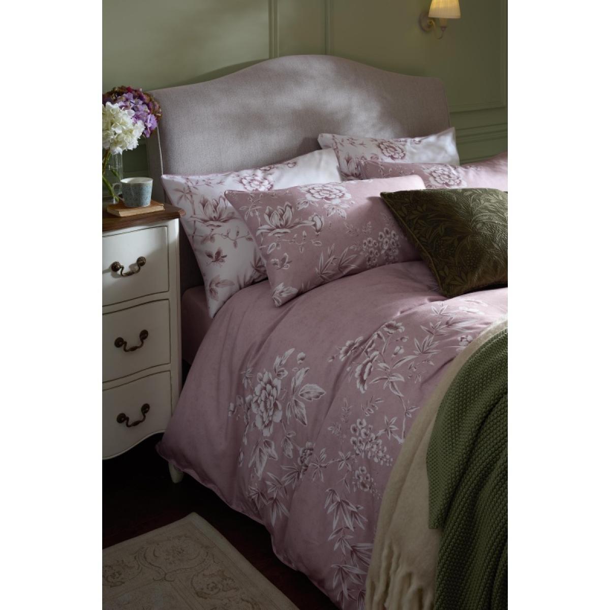 Laura Ashley Rowsham Garden Dark Blush Duvet Set - Pink - Double – image 11