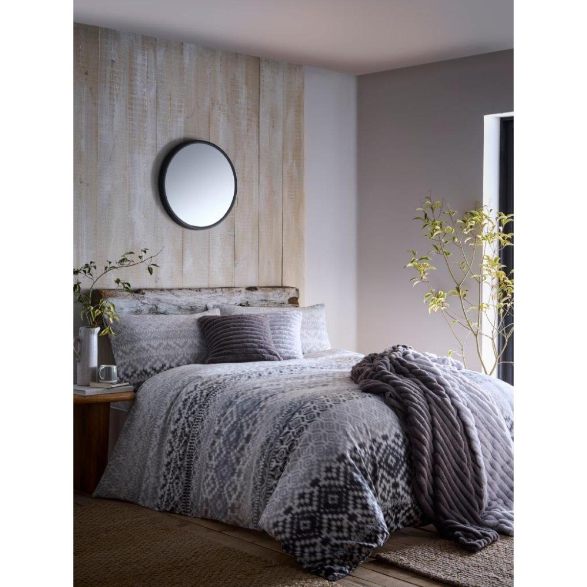 Appletree Hygge Bergen Duvet Set - Grey - Double – image 2