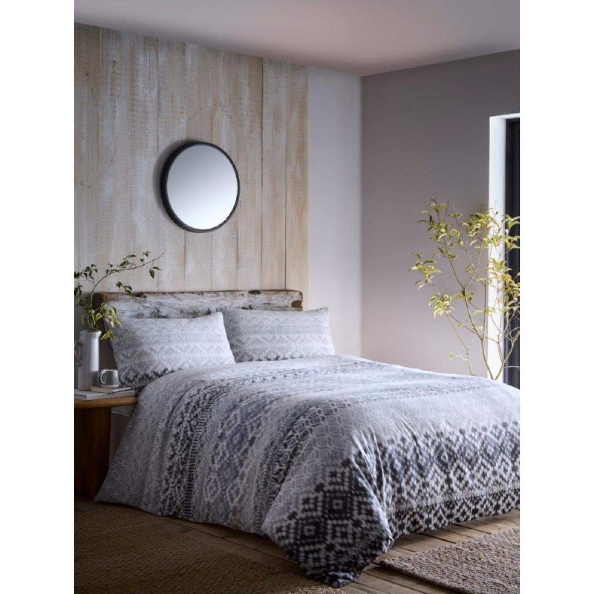 Appletree Hygge Bergen Duvet Set - Grey - Double – image 7
