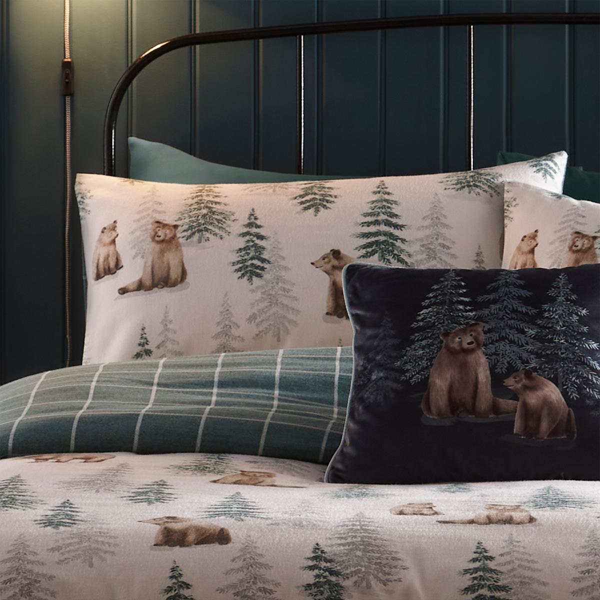 Dreams and Drapes Bear Walks Duvet Set - Natural - King – image 5